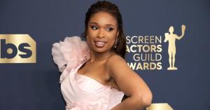 Jennifer Hudson Flaunts EGOT Trophy Set in Proud Photos