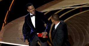 Will Smith Slaps Chris Rock at the Oscars Over Joke About Jada Pinkett Smith