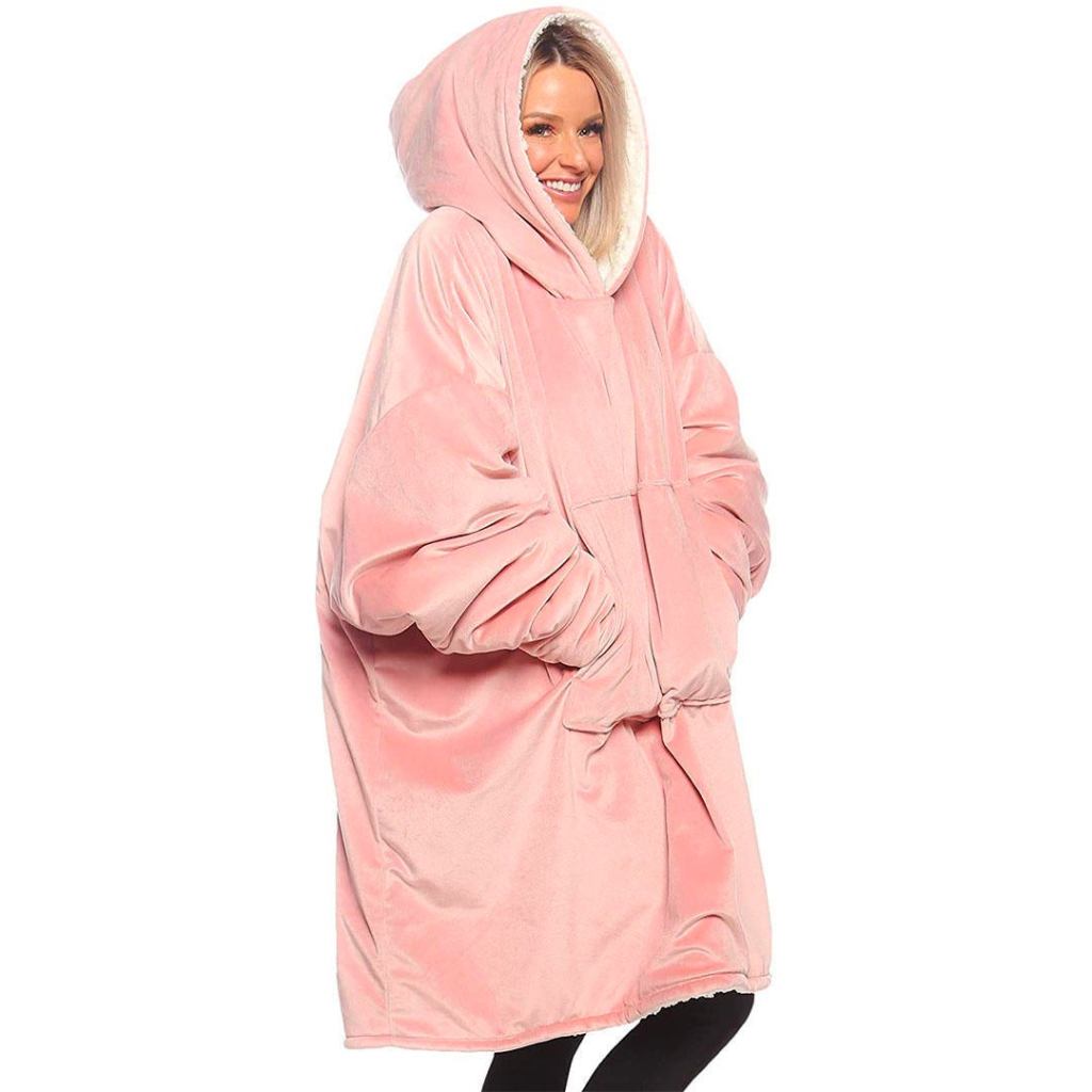 The Comfy Sherpa wearable blanket