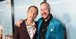 ‘Jackass Forever’ Stars Danger Ehren and Dave England Reveal If Friendship Survived Pogo Stick Cup Test Stunt (Exclusive)