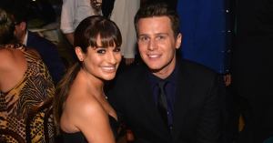 Lea Michele Tells Jonathan Groff She’ll Carry His Baby