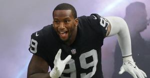 Las Vegas Raiders’ Clelin Ferrell Reveals His ‘Dominant’ Goal for 2022 Season  (Exclusive)