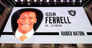 Las Vegas Raiders Star Clelin Ferrell Looks Back at ‘Great’ NFL Draft Experience (Exclusive)