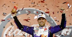 Denny Hamlin Makes NASCAR History After Winning Coca-Cola 600