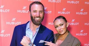 Dustin Johnson Jokes About How Wife Paulina Gretzky Caused Back Injury