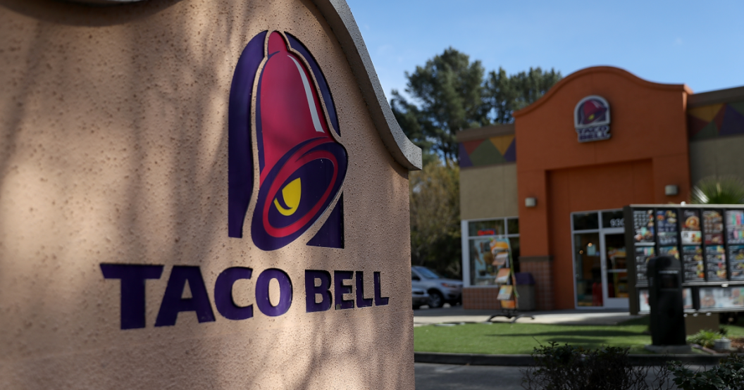 Sign For Fast Food Brand Taco Bell