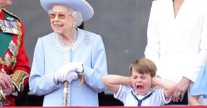 Social Media Can’t Stop Laughing at Prince Louis Goofing Off During Jubilee Parade