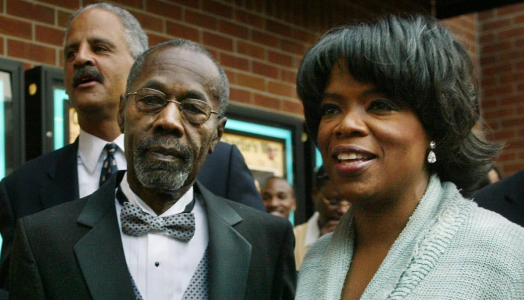 Oprah Winfrey Attends Premiere With Father