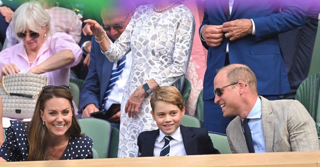 The Duke And Duchess Of Cambridge Attend The Wimbledon Men's Singles Final