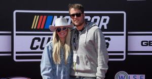 Matthew Stafford Crops out Wife Kelly in Instagram Debut