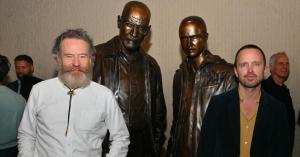 ‘Breaking Bad’ Statues Unveiled in New Mexico With Bryan Cranston and Aaron Paul in Attendance