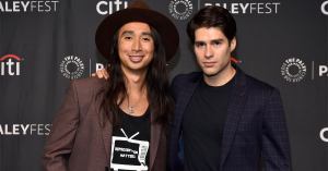 ‘Ghosts’ Stars Román Zaragoza and Asher Grodman Show off Charming Talents on Set of Season 2