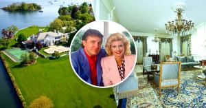 Tour Ivana and Donald Trump’s First Mansion in Connecticut