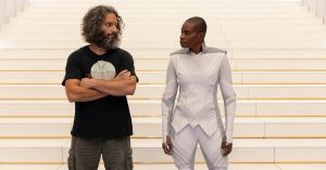 Jason Mantzoukas Wants His ‘Paper Girls’ Co-Star Adina Porter to Join ‘John Wick’ Franchise (Exclusive)