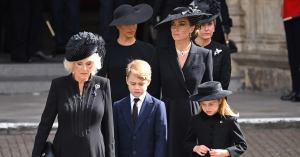 Queen Consort Camilla Caught on Camera Getting Frustrated With Princess Charlotte During Queen Elizabeth’s Funeral