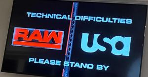 WWE Raw Fans Go Haywire After Show Experiences Technical Difficulties