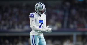 Dallas Cowboys Star Trevon Diggs Reacts to Being Ranked Among 25 Best Players in NFL (Exclusive)