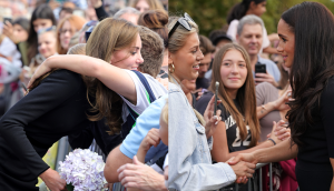 Meghan Markle and Kate Middleton Join to Comfort Mourners After Queen Elizabeth’s Death