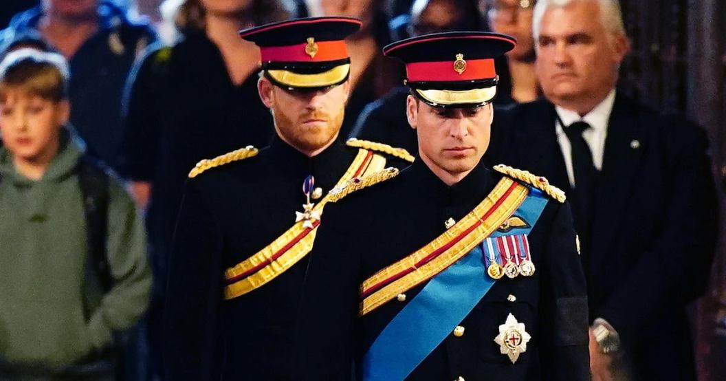 Queen Elizabeth II's Grandchildren Mount Vigil At Westminster Hall