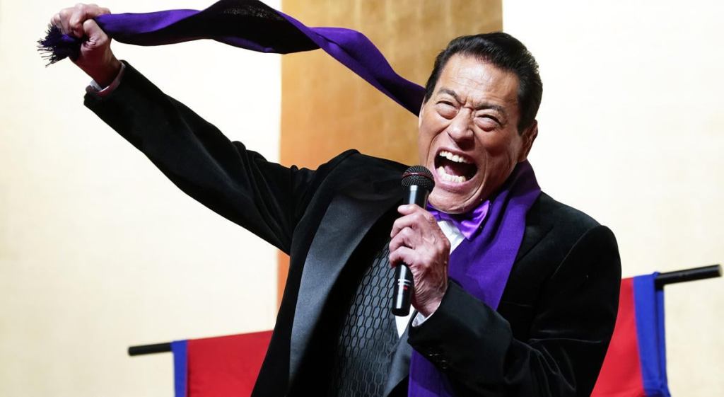 Professional Wrestler Antonio Inoki Celebrates His 77th Birthday