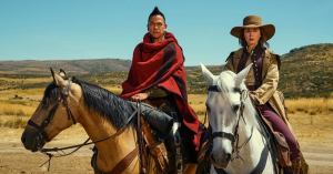 Emily Blunt and Chaske Spencer Talk Cowboy ‘Practice,’ Why Co-Star Rafe Spall Is a ‘Dangerous Ferrari’ in Prime Video’s ‘The English’