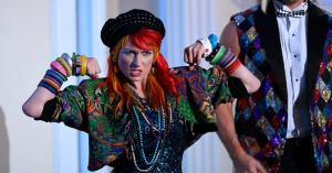 Becky Lynch Portrays Cyndi Lauper in ‘Young Rock,’ and Her Impression Is Incredible