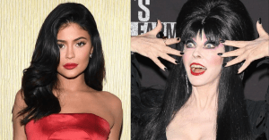 Elvira Suddenly Shades Kylie Jenner’s Halloween Costume of Her