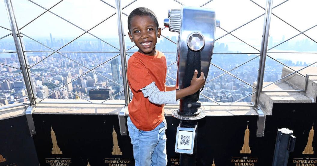 Tariq The 'Corn Kid' Visits The Empire State Building
