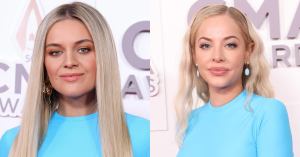 Kelsea Ballerini and Mackenzie Porter Wear the Same Balenciaga Dress to 2022 CMA Awards