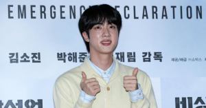 BTS’ Jin Shows off Hair Transformation as He Prepares for Military Service