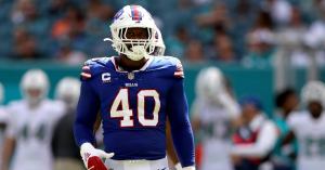 Buffalo Bills Star Von Miller Reveals How His Triangle Haircut ‘Chose’ Him (Exclusive)