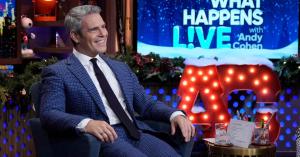 Andy Cohen Says He’ll Be Drinking on CNN on New Year’s Eve