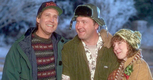 Chevy Chase Falls Off Stage at ‘Christmas Vacation’ Event