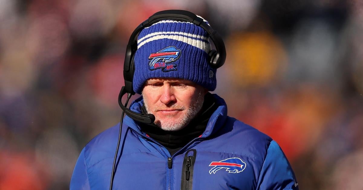 Buffalo Bills Head Coach Sean McDermott Gets Emotional in First Press