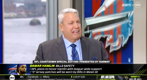 Former NFL Coach Rex Ryan Cries On-Air During Emotional Damar Hamlin Segment