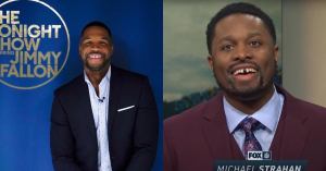 Michael Strahan’s Lisp and Tooth Gap Mocked on ‘SNL’