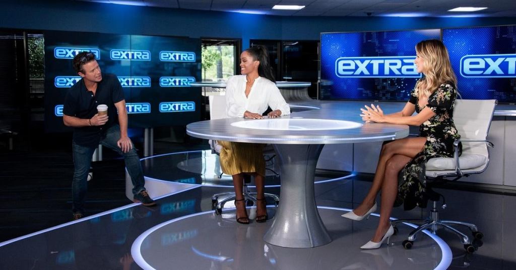 Dr. Oz, Meredith Vieira And Rachel Lindsay Visit Extra