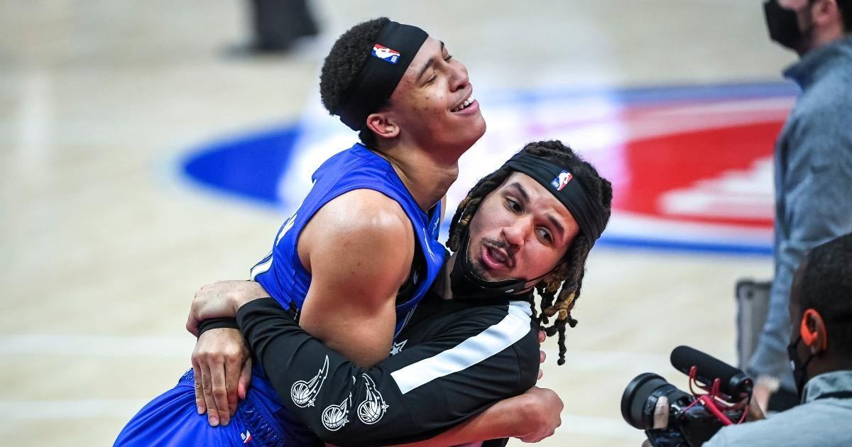 Jj Hampton Roper 'Young Person Basketball Podcast': Magic Stars R.J. Hampton, Cole ...