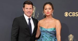 Vanessa Lachey Teases Husband Nick Lachey’s ‘Secret Project’ (Exclusive)