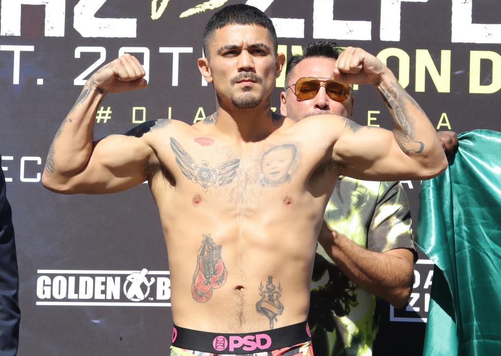 Joseph Diaz Jr v William Zepeda – Weigh-in