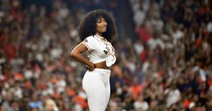 Megan Thee Stallion’s First Pitch at Astros Opening Day Game Had Fans Buzzing