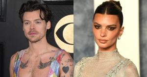 Emily Ratajkowski Reacts to Harry Styles Makeout