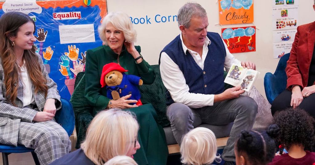 The Queen Consort Delivers Paddington Teddy Bears To  Barnardo's In Tribute To Queen Elizabeth II