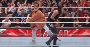 Watch: Bad Bunny Attacks WWE’s Damian Priest With Kendo Stick