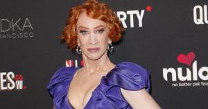 Kathy Griffin Shows Off Lip Tattoo Procedure: ‘I’m F—ed’