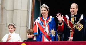 Coronation Cameras Capture Sweet Moment Between Kate Middleton and Princess Charlotte