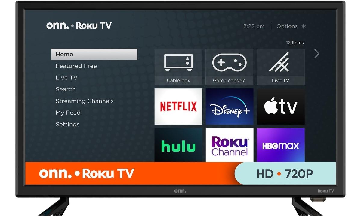 Onn. 24” Class HD on sale (720P) LED Roku Smart TV