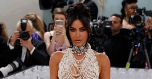 Kim Kardashian Suffers Wardrobe Malfunction at 2023 Met Gala, Daughter North Saves the Day