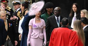 See Katy Perry’s Full Outfit for Coronation of Charles III and Camilla