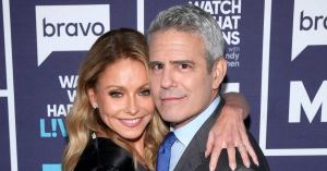 Kelly Ripa Reveals Andy Cohen Sent Her a NSFW Photo of His Love Interest While She Was at Work